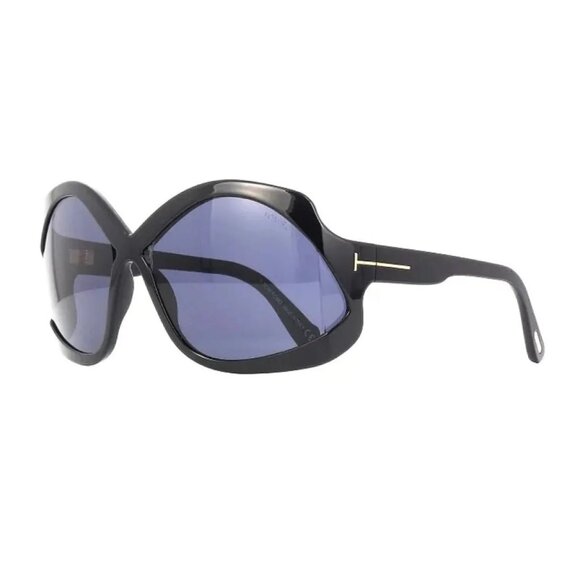 NEW TOM FORD FT0903/S 01A SUNGLASSES TF903 01A BLACK WOMEN EYEWEAR - Picture 1 of 3